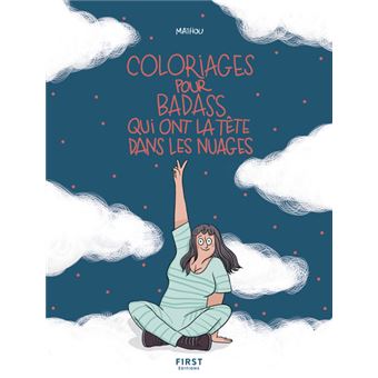 Coloriages pour bada qui ont la tete dans les nuages - Communication en BD, Angoulême Jour 4