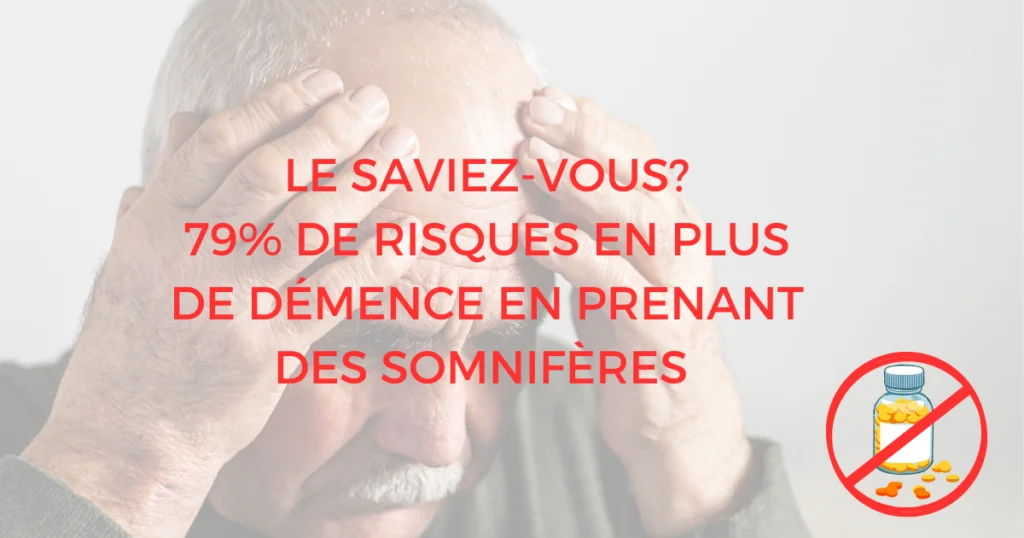 Somnifère et Alzheimer, la prise des somnifères augmente le risque