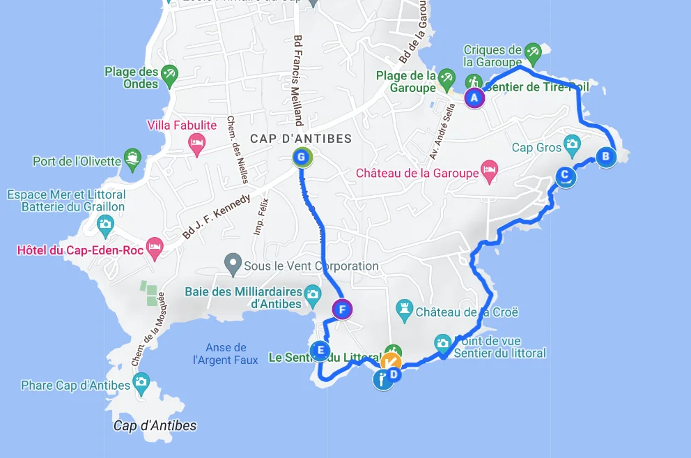 Rando sophro du Cap d'Antibes
