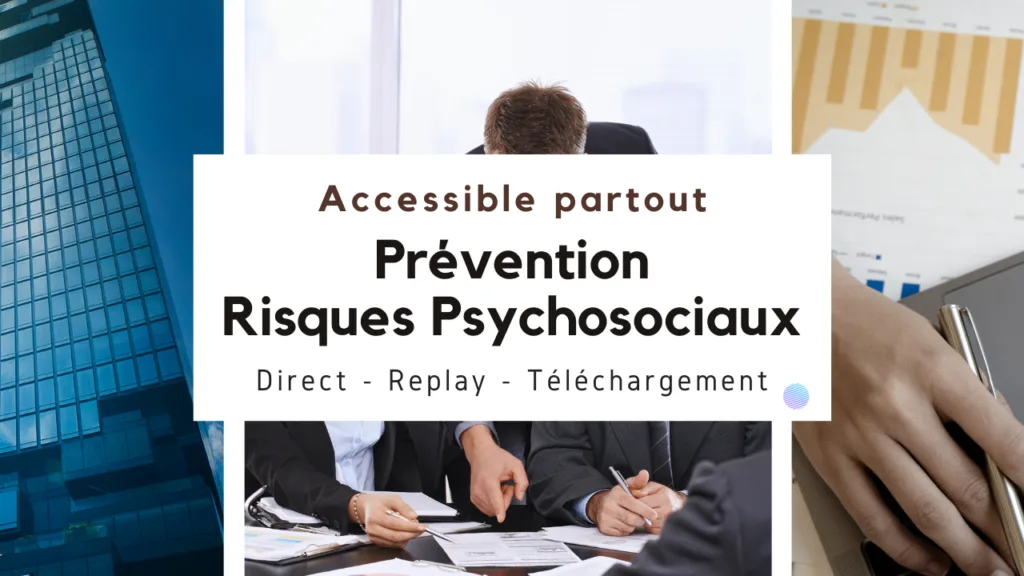 Formation prévention risques psychosociaux