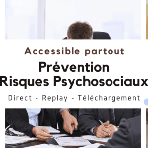 Formation prévention risques psychosociaux