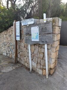 Départ Parcours bien-être Antibes Garoupe