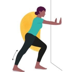 Lac Daumesnil - étirement des mollets